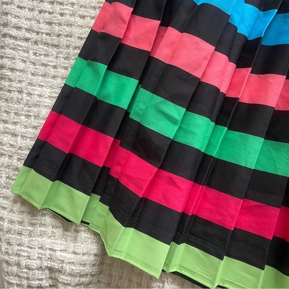 NWOT Vintage  Y2K colourful‎ stripe tennis skit - Picture 3 of 5